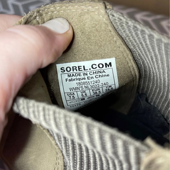 Joan of Arctic Wedge Bootie Ash Brown - Picture 3 of 5